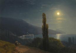 Картина Кримське узбережжя в місячному світлі, І.К. Айвазовський